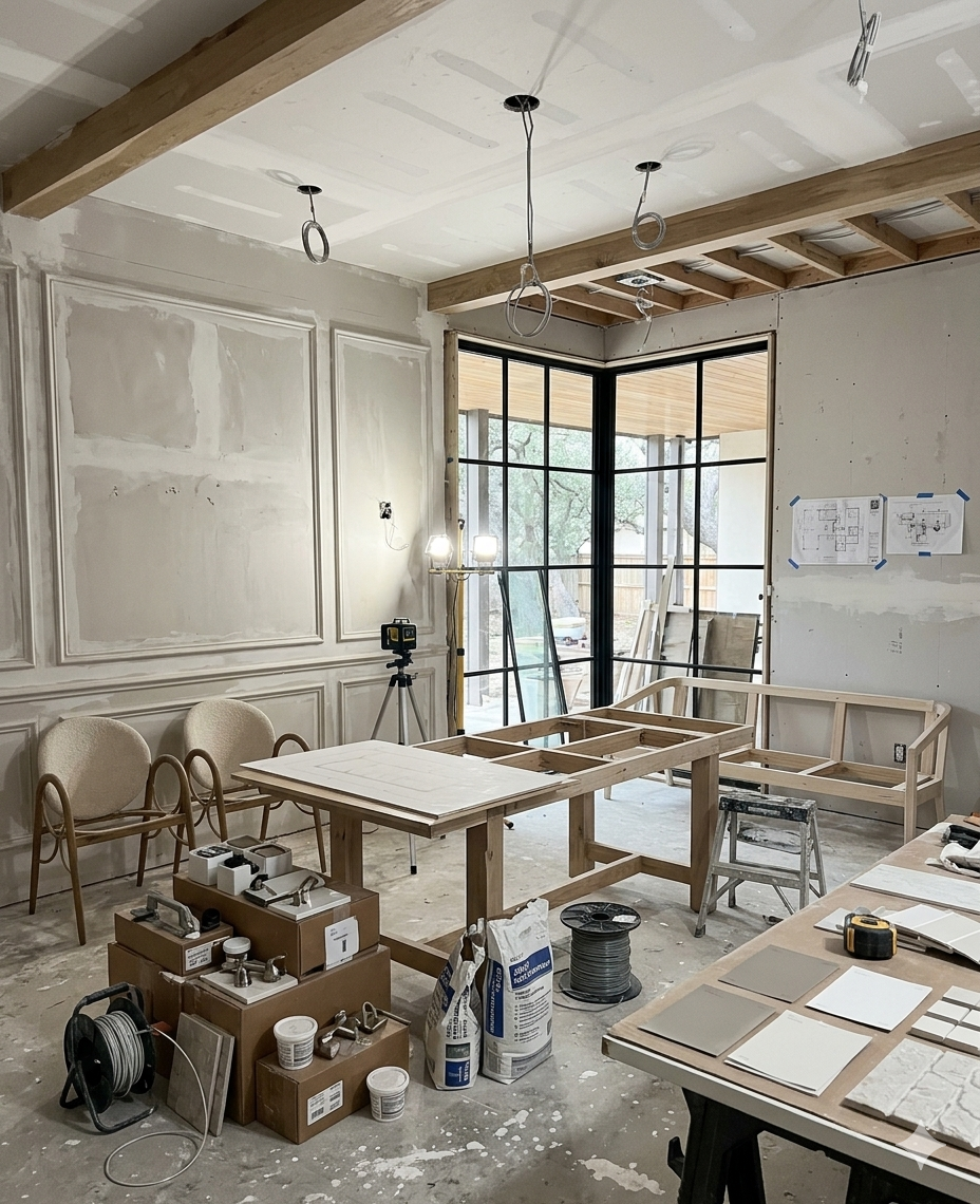 Comedor en obra &mdash; House
