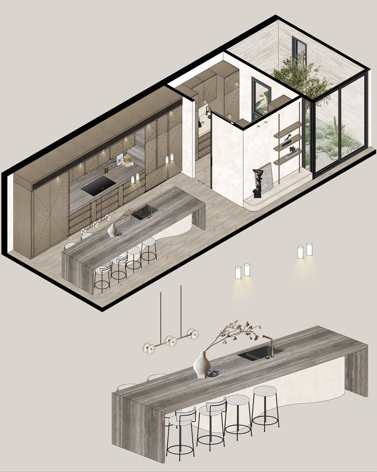 Plano Cocina &mdash; House